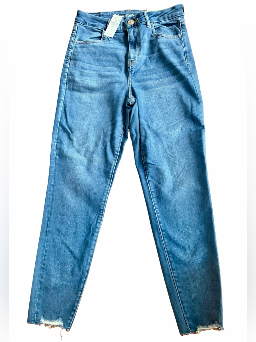 NWT American Eagle Curvy High Rise Jegging Jeans 8 - 25” inseam  Level Stretch